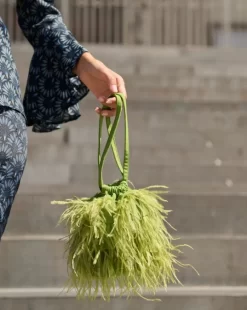 Mujer Lady Pipa Bolsos-Bolso Bruna Plumas