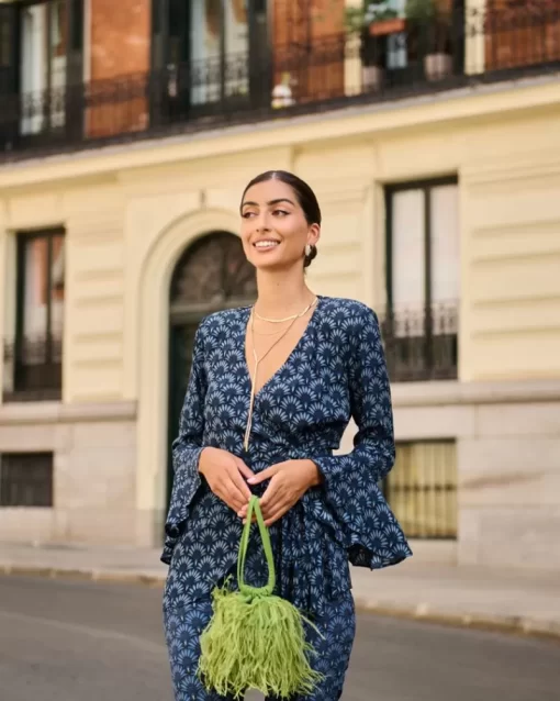 Mujer Lady Pipa Bolsos-Bolso Bruna Plumas