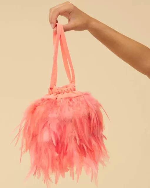 Mujer Lady Pipa Bolsos-Bolso Bruna Plumas