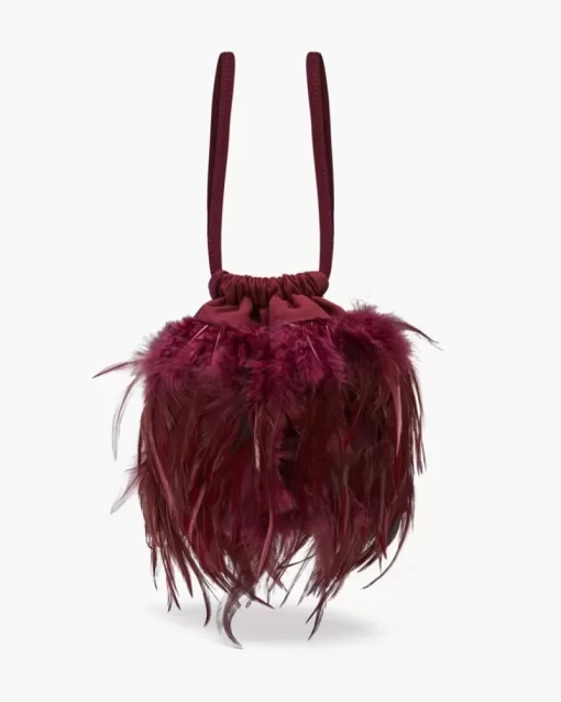 Mujer Lady Pipa Bolsos-Bolso Bruna Plumas