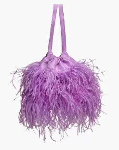 Mujer Lady Pipa Bolsos-Bolso Bruna Plumas