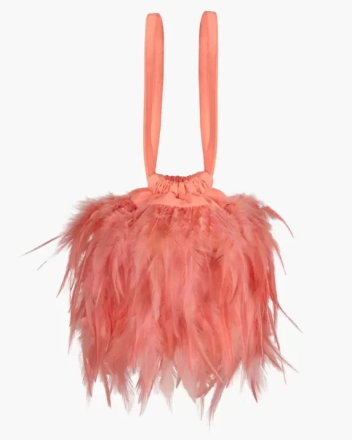 Mujer Lady Pipa Bolsos-Bolso Bruna Plumas