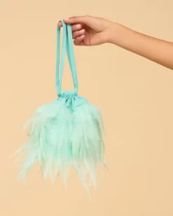 Mujer Lady Pipa Bolsos-Bolso Bruna Plumas