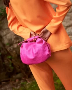 Mujer Lady Pipa Bolsos-Bolso Cumbia Rafia