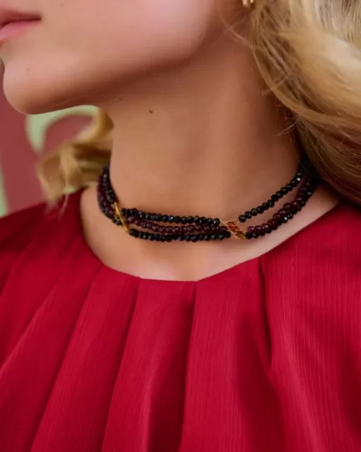 Mujer Lady Pipa Joyas-Choker De Olivia & Cloe