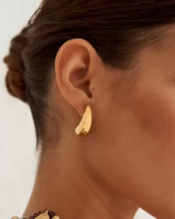 Mujer Lady Pipa Joyas-Pendientes Gota